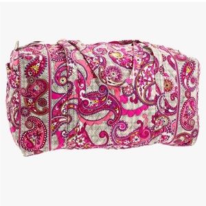 Pink paisley Vera Bradley large duffel bag